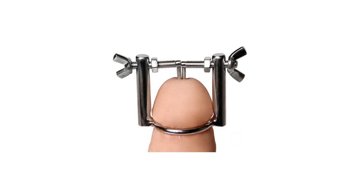tortura pene e testicoli-Stainless Steel Urethral Stretcher-LaChatte.it
