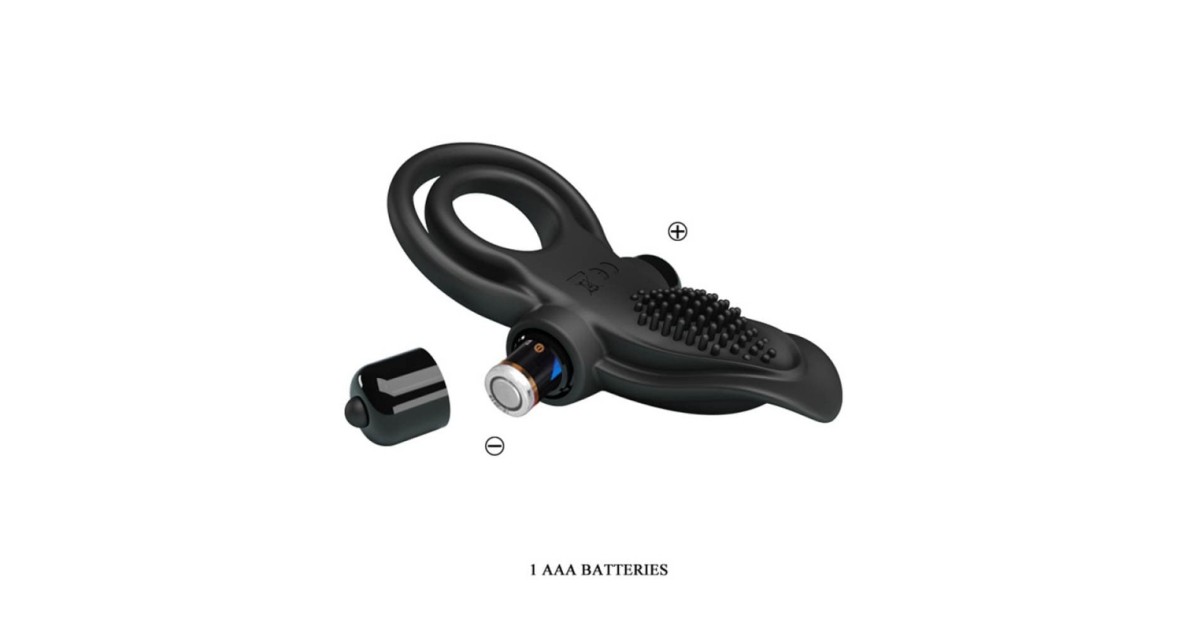  vibranti-Vibrant Penis Ring Black-LaChatte.it