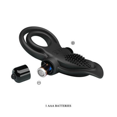 Vibrant Penis Ring Black