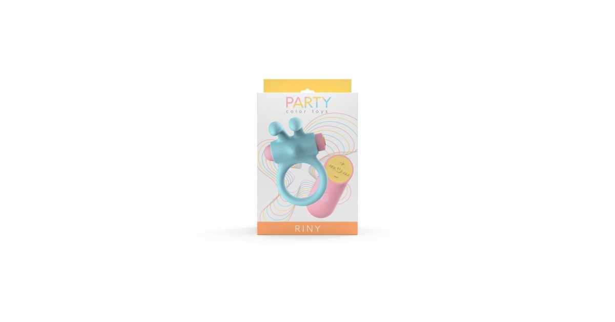  vibranti-Riny Anello Vibrante Azzurro-LaChatte.it