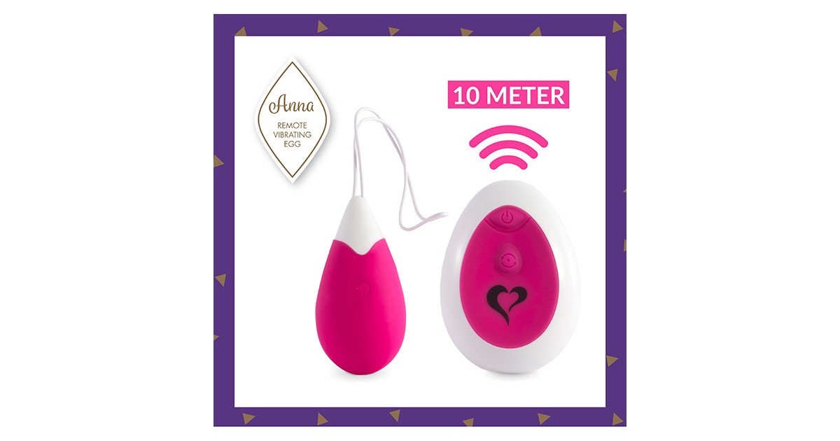 sex toys con telecomando wireless-Anna Ovetto Fucsia-LaChatte.it