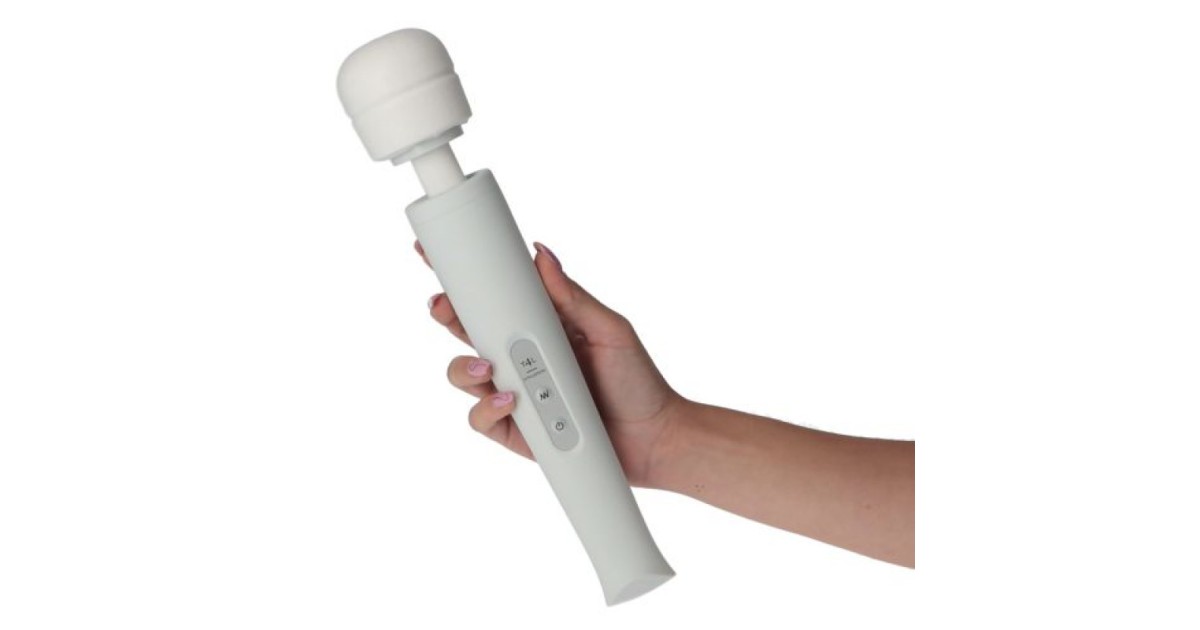  magic wand -Massaggiatore candy pie wand white-LaChatte.it