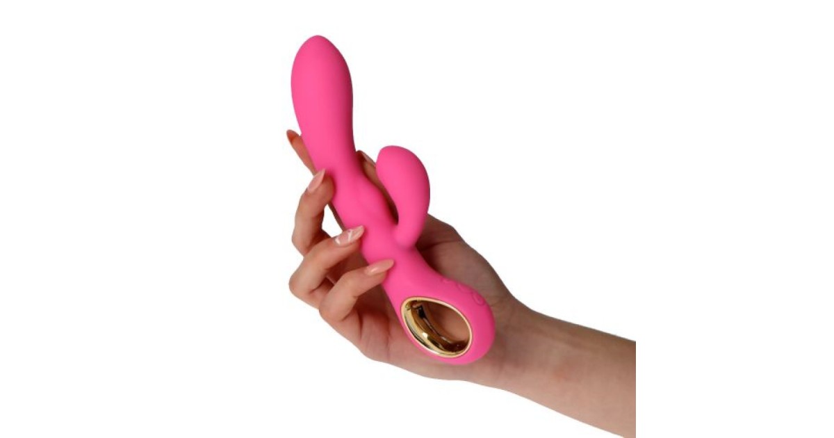 vibratori rabbit-Vibratore Rabbit G-Double Touch-LaChatte.it