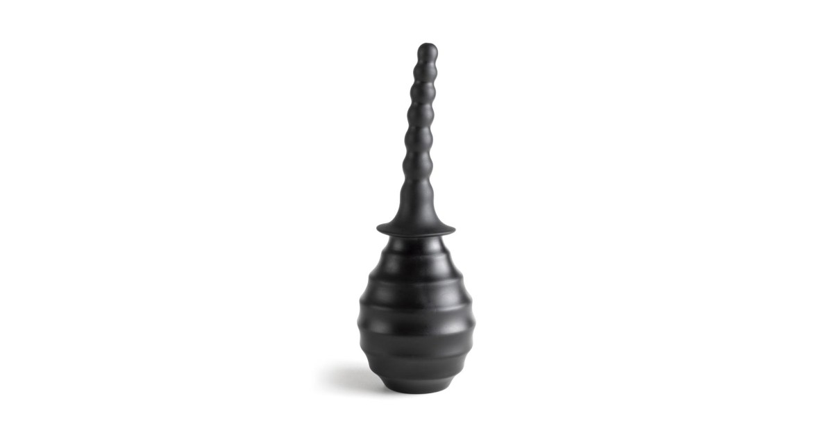 igiene personale e docce intime e anali-Wassh - Doccia Anale/Plug 330 ml Mod.5 - Nero-LaChatte.it
