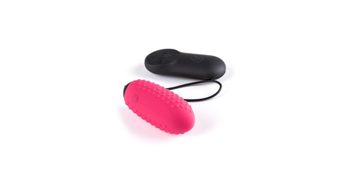 sex toys con telecomando wireless-Ovulo Ricaricabile con Controllo Remoto G4 - Rosa-LaChatte.it