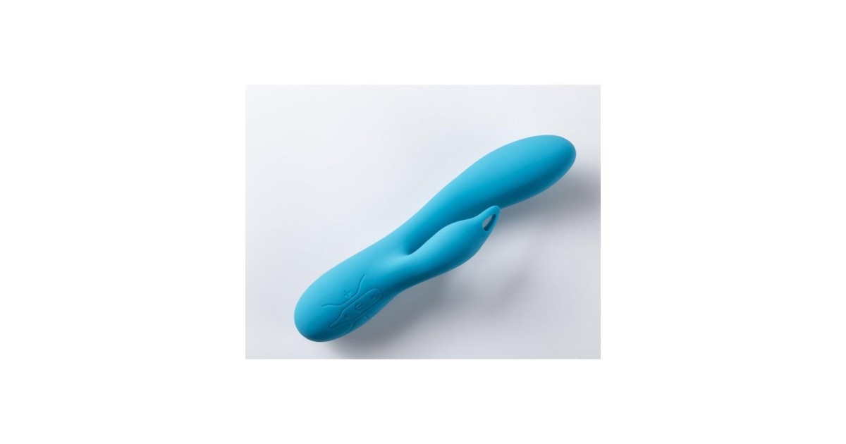 vibratori rabbit-Vibratore Rabbit V2 Turchese-LaChatte.it