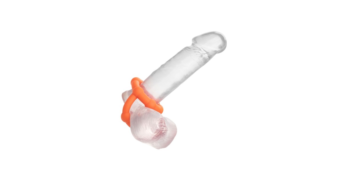  flessibili-Alpha Liquid Silicone All Star Ring Orange-LaChatte.it