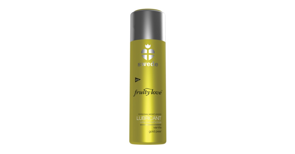  aromatizzati-Fruity Love Lubricant Vanilla Gold Pear 50 ml-LaChatte.it