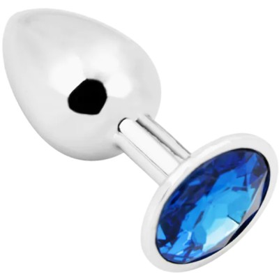 Rosebud Anal Plug L Blue