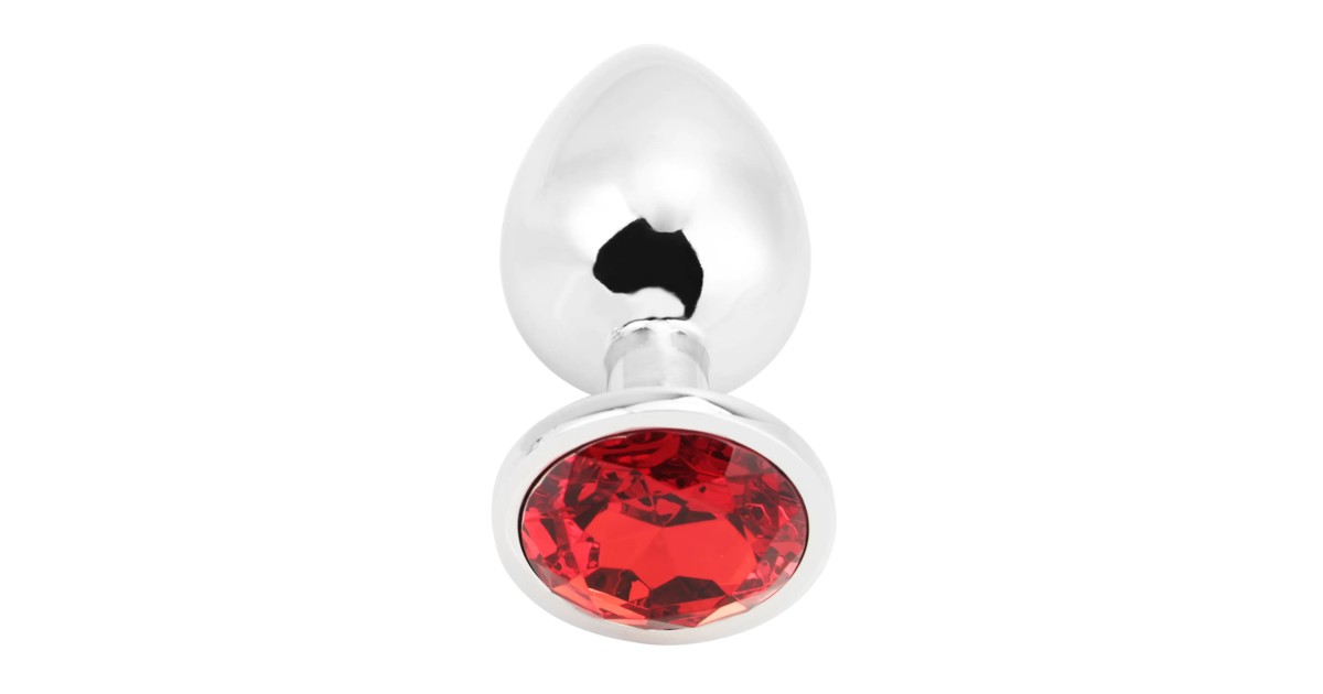 anal bijoux-Rosebud Anal Plug L Red-LaChatte.it