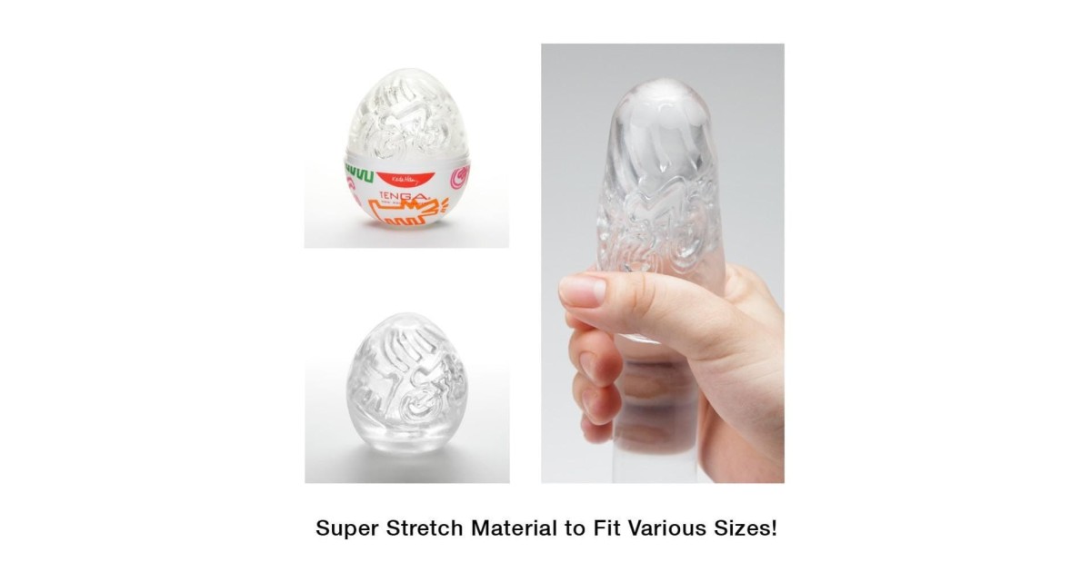 masturbatori-Keith Haring Egg Masturbator-LaChatte.it