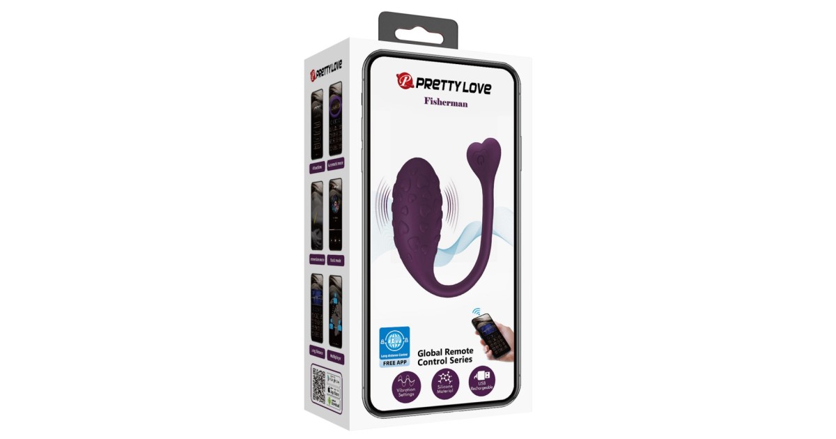 sex toys con app-Fisherman II Ovetto Viola-LaChatte.it
