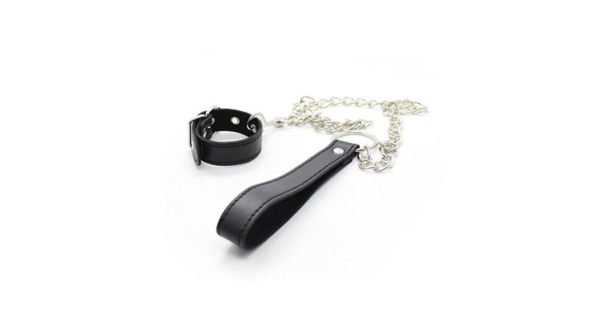 manette e cavigliere-Collare da polso e Guinzaglio leash-LaChatte.it