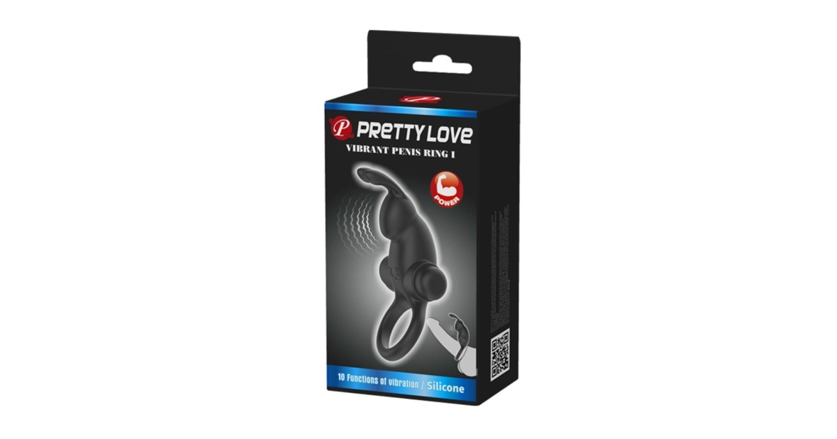  vibranti-Anello per il Pene Vibrante Mod-1 Nero-LaChatte.it