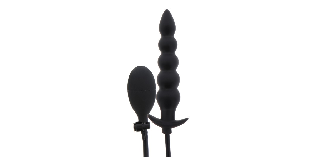 falli gonfiabili-Inflatable Ribbed Plug - Advance-LaChatte.it