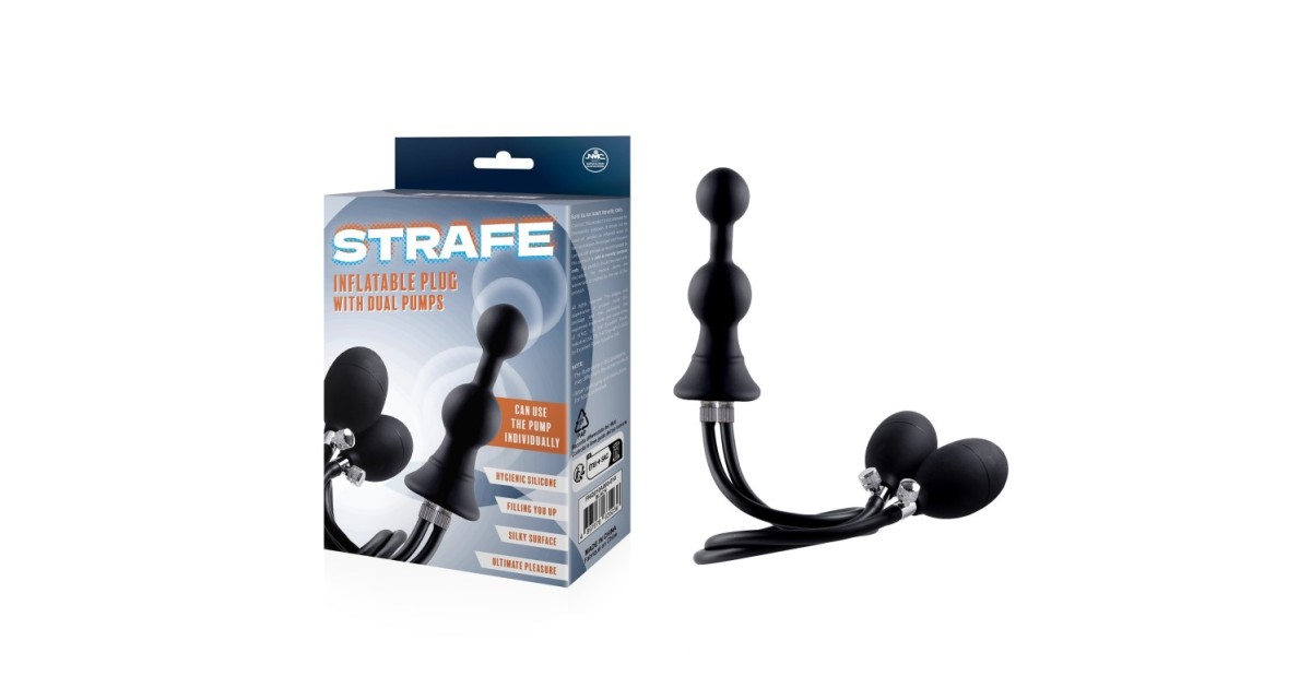 plug gonfiabili-Strafe Inflatable Plug With Dual Pumps-LaChatte.it