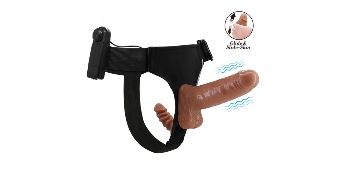 strap-on con due o tre falli-Ultra Passionate Harness 7-LaChatte.it