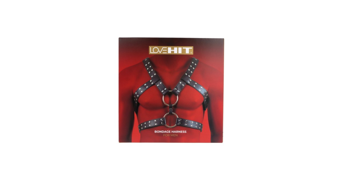 abbigliamento BDSM uomo-MEN CHEST HARNESS-LaChatte.it