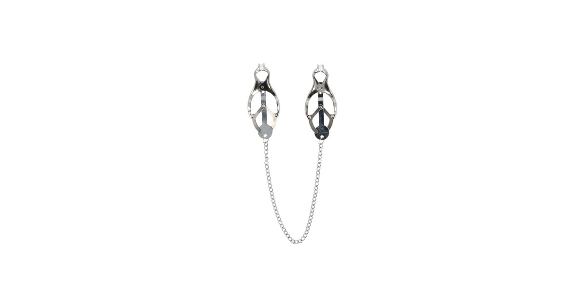 pinze per capezzoli-Nipple Clamps - Superior with Chain-LaChatte.it