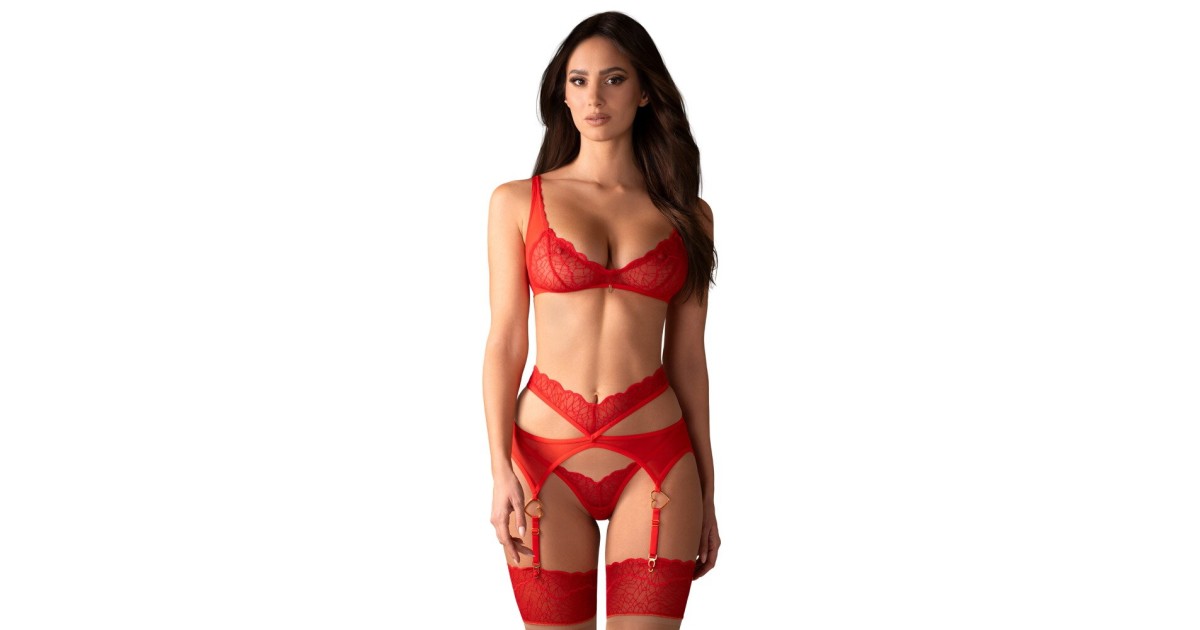completini intimi-Cupide Desir Set Tre Pezzi-LaChatte.it