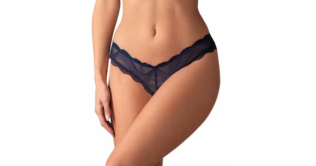 tanga perizomi culotte-Nightly Blue Tanga-LaChatte.it
