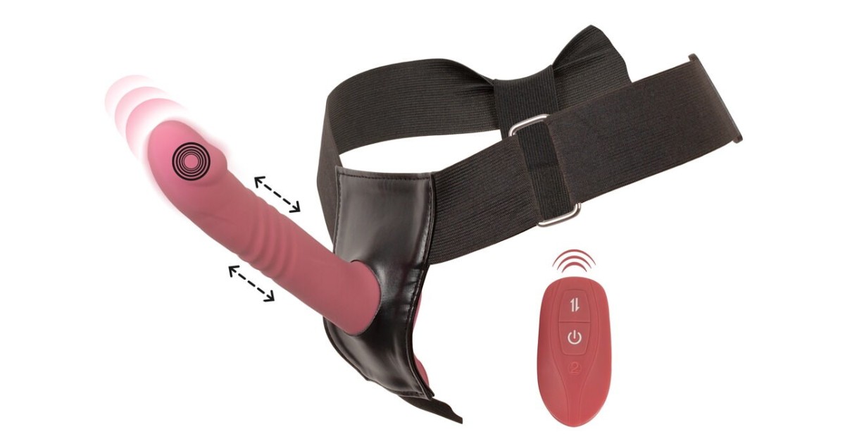 strap-on VIBRANTI-Thrusting Strap-On Set-LaChatte.it