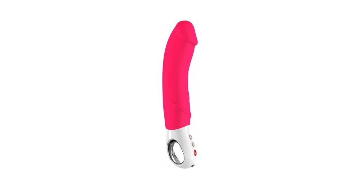 vibratori design-FUN FACTORY ricaricabileBIG BOSS G5 colore ciliegia-bianco-LaChatte.it