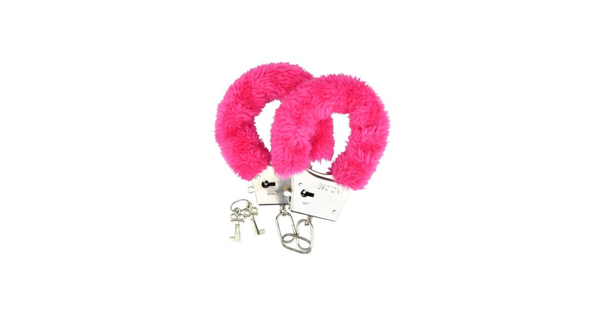 scherzi per lei-Loving Joy Furry Handcuffs Pink-LaChatte.it