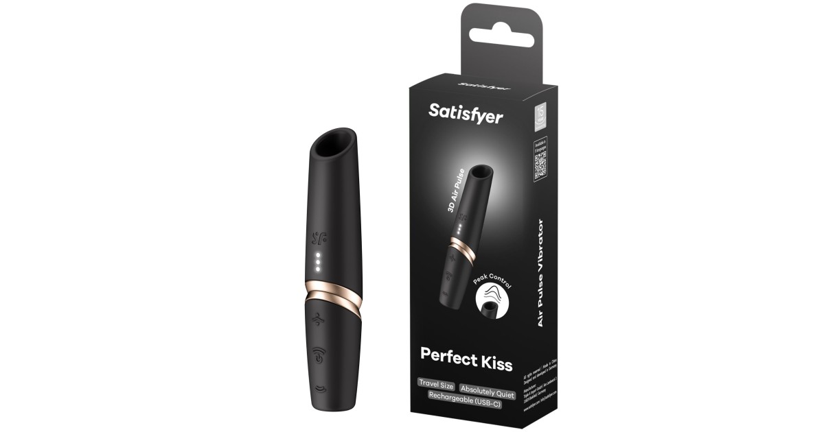 succhiaclitoride-Pro 2 Perfect Kiss Black Gold-LaChatte.it