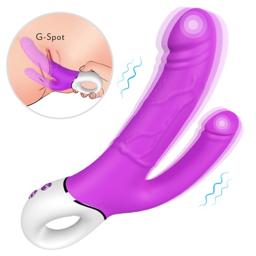 vibratori doppi-Booty Call Vibratore Doppia Stimolazione-LaChatte.it