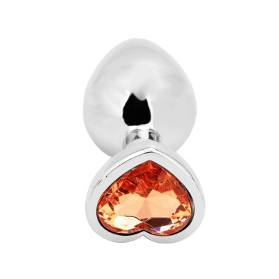 Heart Shape Anal Plug M - Gold