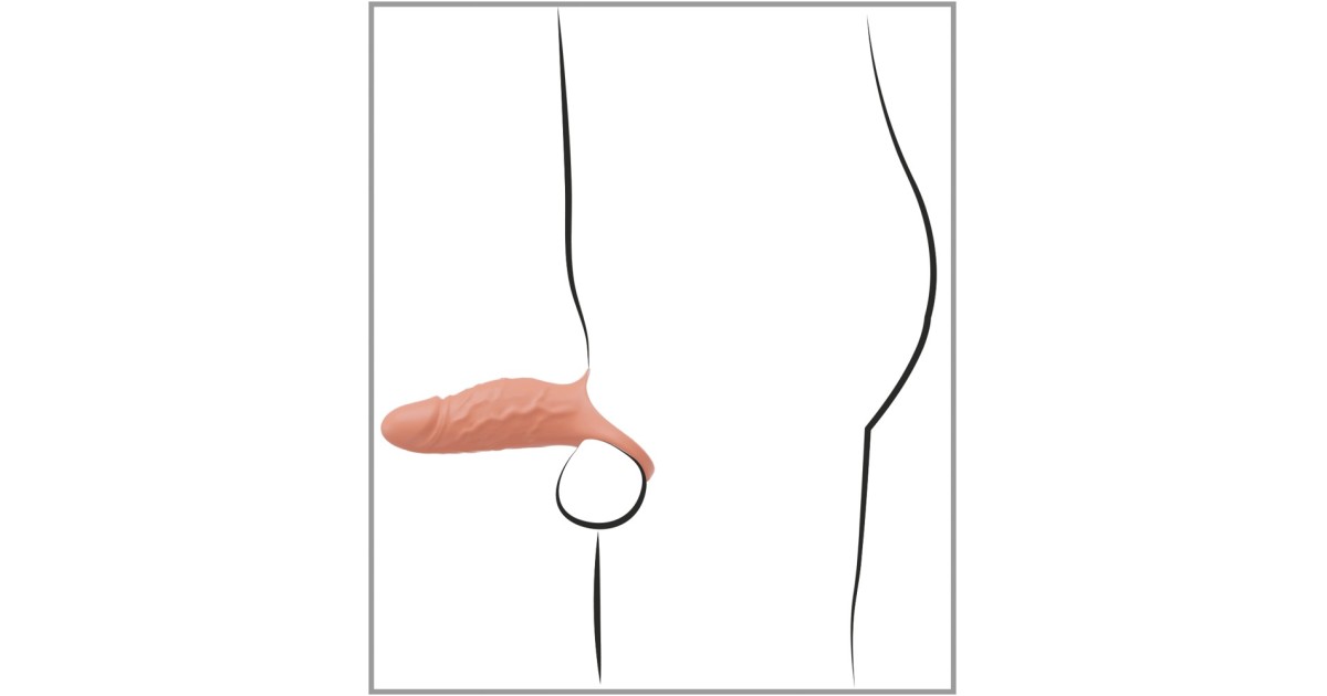 guaine sleeves estensori-Vibrating RealSleeve Close-LaChatte.it