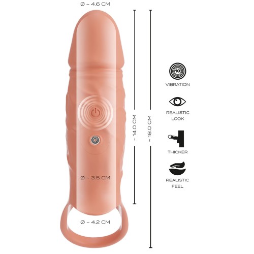 guaine sleeves estensori-Vibrating RealSleeve Close-LaChatte.it