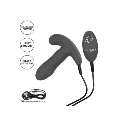  vibranti-Plug Anale Ricaricabile Eclipse Remote Control Dual Pulsating Probe-LaChatte.it