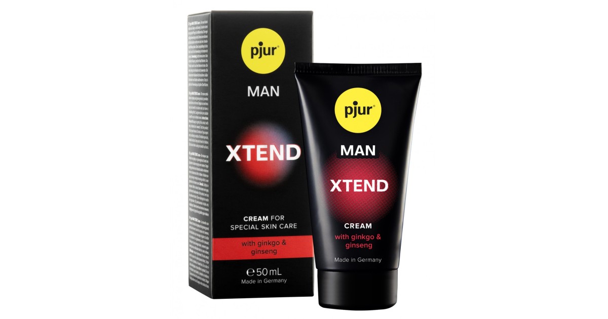 creme-Pjur Man Xtend Cream With Ginkgo & Ginseng 50 ml.-LaChatte.it