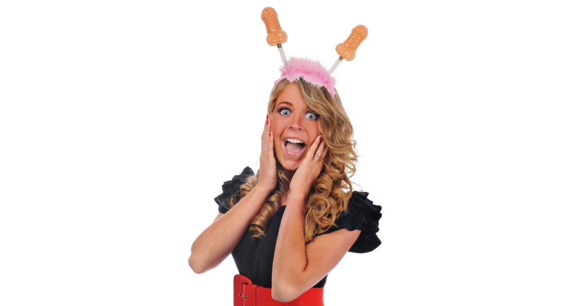 scherzi per lei-Cerchietto con peni Penis Headband-LaChatte.it