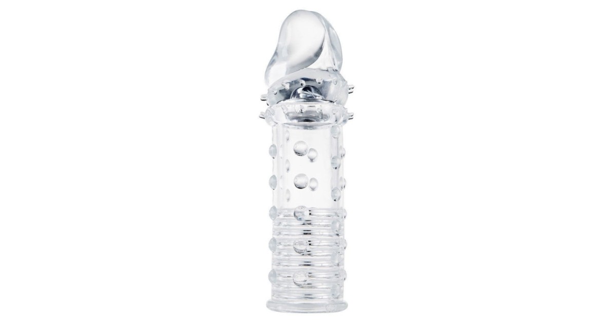 guaine sleeves estensori-Manpower Power Stud Sleeve Clear-LaChatte.it
