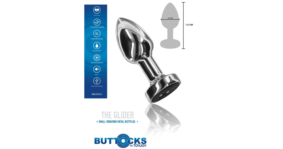  vibranti-The Glider Vibrating Plug Small-LaChatte.it