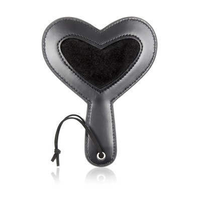 Heart Shape Paddle 20cm black