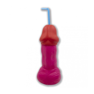 Borraccia Fuxia a Forma di Pene 500 ml