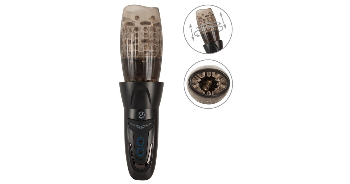 masturbatori-Rotating Masturbator with Vibration and Thrust Function-LaChatte.it