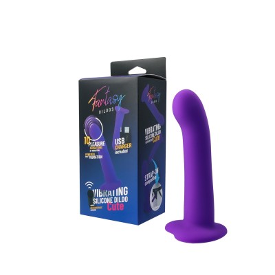 Dildo Vibrante Cute Viola