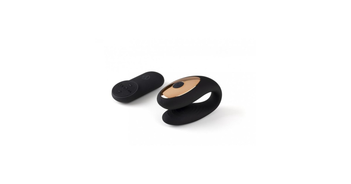 sex toys con telecomando wireless-G-Spot & Clitoral Vibrator E12 Nero-LaChatte.it