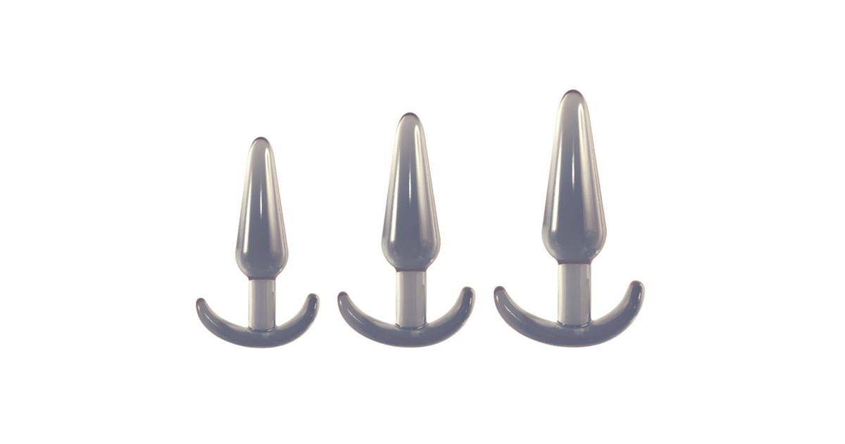anal play set-Butt Fantasy Triple Tapered Anal Plug Set-LaChatte.it