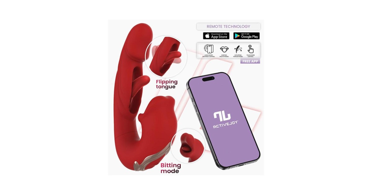 sex toys con app-Into You - Mouty Vibe - Vibratore Flipping e Biting + APP-LaChatte.it