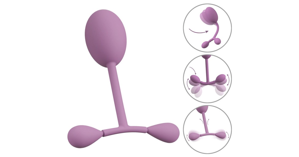 dispositivi allenamento pavimento pelvico-Vaginal Trainer with Bouncing Weights-LaChatte.it