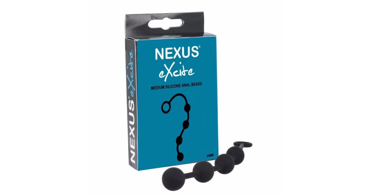 palline - anal beads-Palline Anali Excite Anal Beads M-LaChatte.it