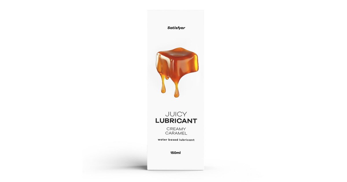 aromatizzati-Juicy Lubricant, 300 ml (water) - Creamy Caramel-LaChatte.it