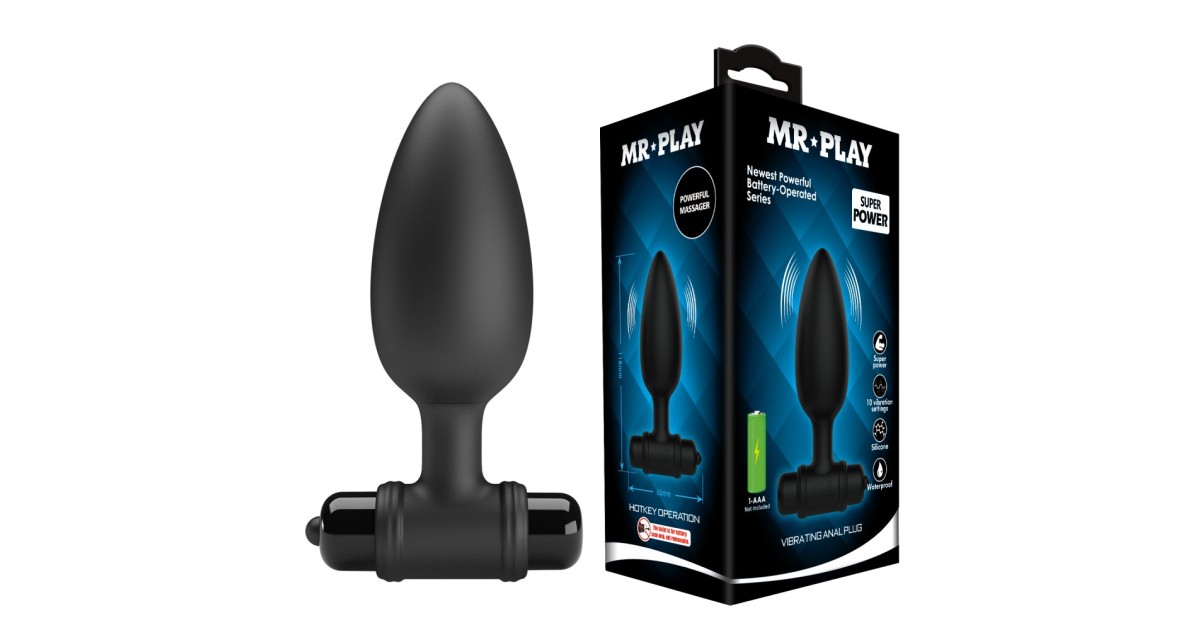  vibranti-Mr. Play Vibrating Anal Plug VI-LaChatte.it