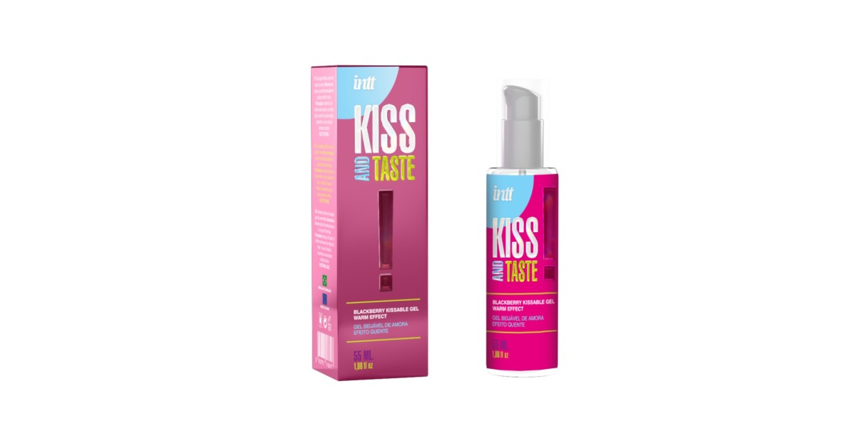 stimolanti commestibili-Gel Kiss and Taste - Blackberry - 55 ml-LaChatte.it